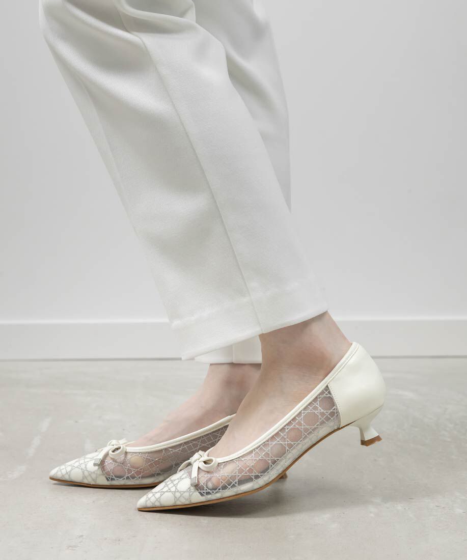  「グリッターラインチュールパンプス」|パンプス|