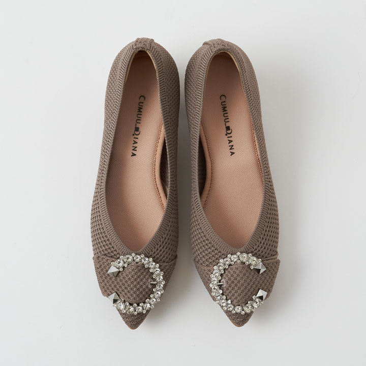 CUMUU＿DIANA「ニットパンプス　GC14825」|パンプス|