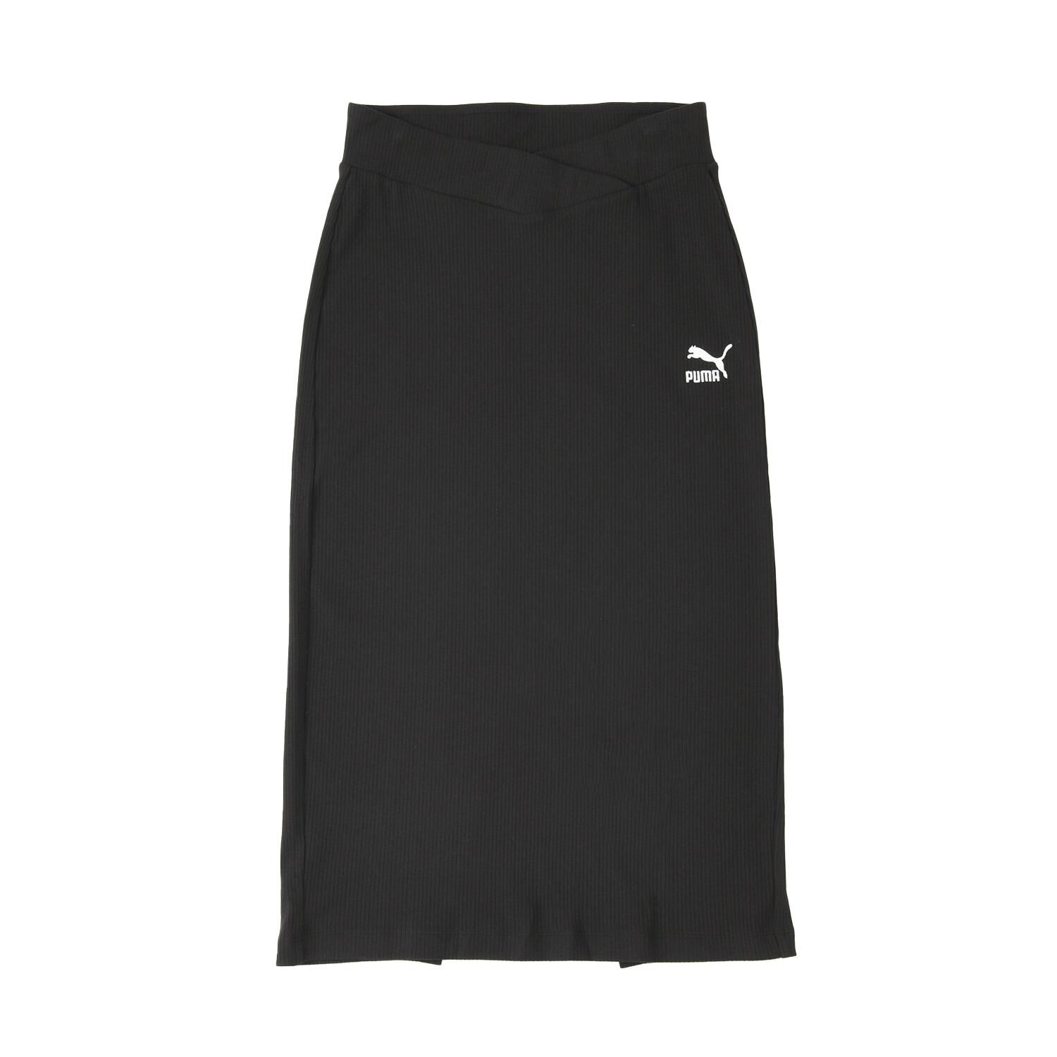 PUMA「【PUMA ｳｪｱ】W CLASSICS RIBBED MIDI SKIRT」|チノ|