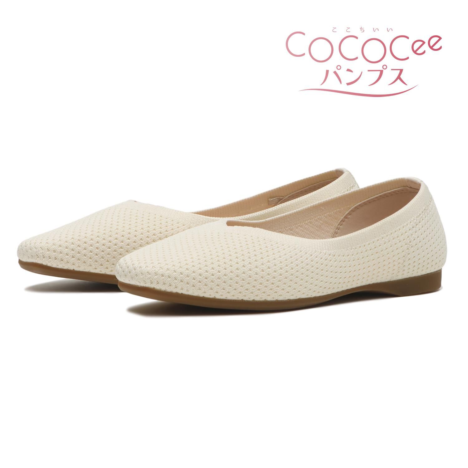 ABC SELECT「【ABC SELECT】SQUARE KNIT」|パンプス|