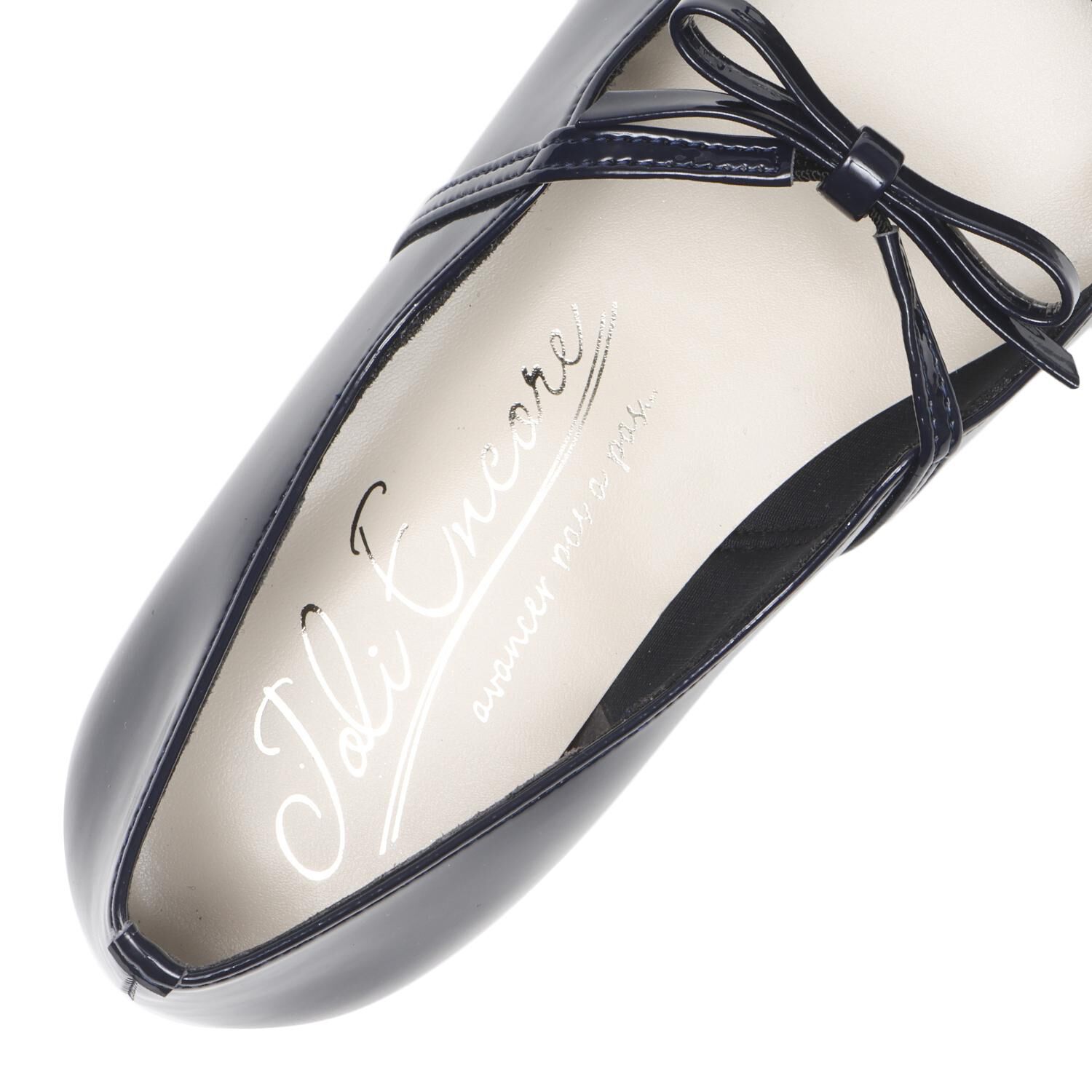 JOLI ENCORE「【JOLI ENCORE(TH)】W-RIBBON FLAT 1」|パンプス|