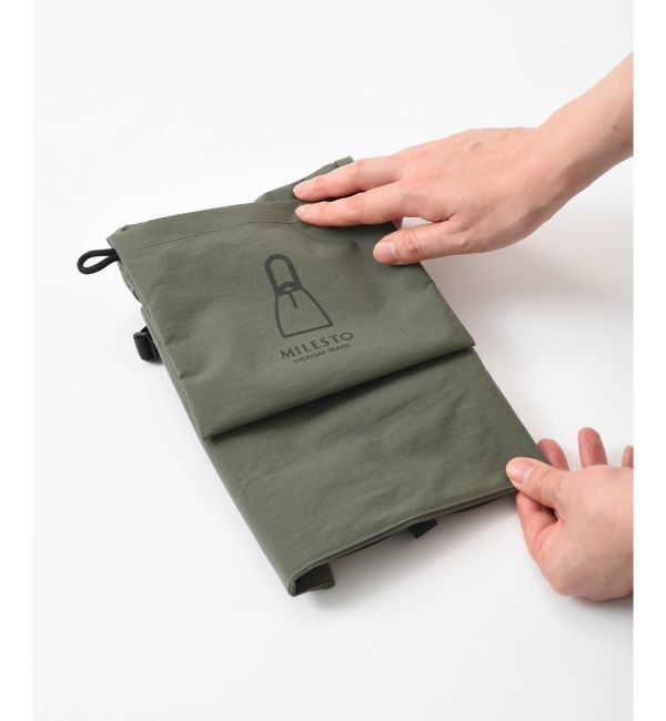MILESTO「MILESTO UTILITY パッカブルショルダーバッグ」|ショルダー・メッセンジャー|