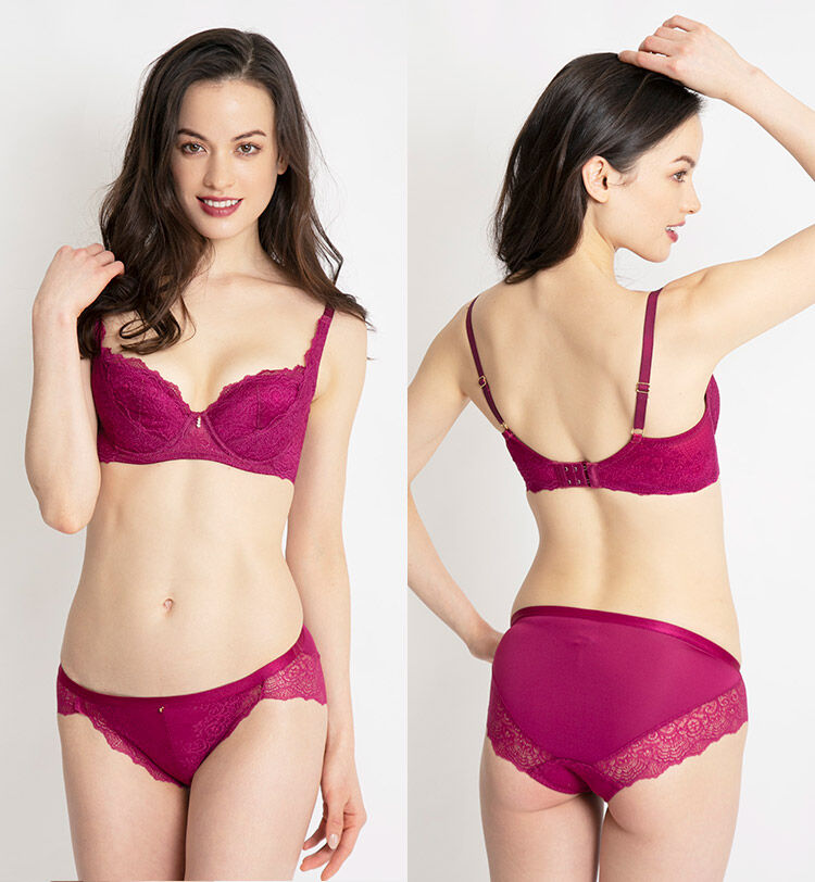 intesucre「アンテシュクレ intesucre 重力に逆らう脇高ブラEBT003ペア スタンダードショーツ 全5色 M/L ESP003」|インナー|