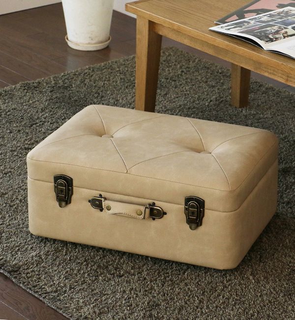 B-COMPANY「おしゃれに収納　Pickトランクスツール」|アート|