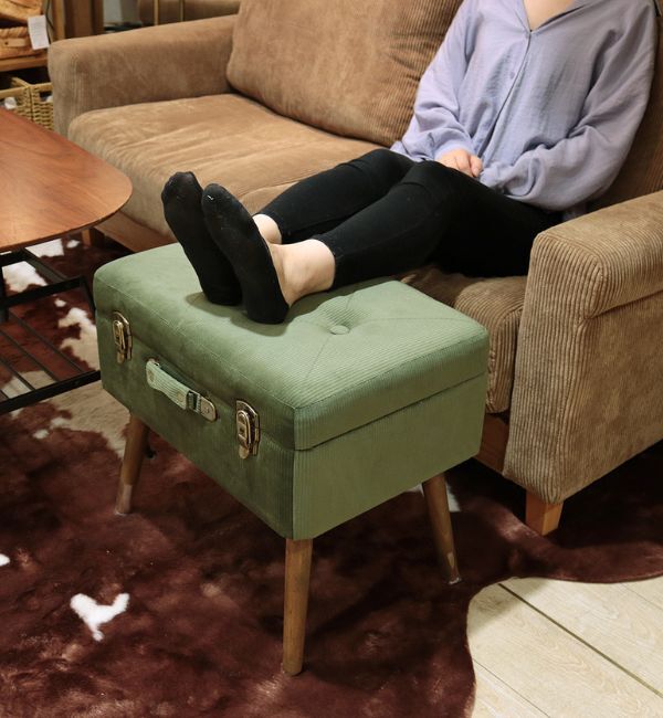 B-COMPANY「おしゃれに収納　Pickトランクスツール」|アート|