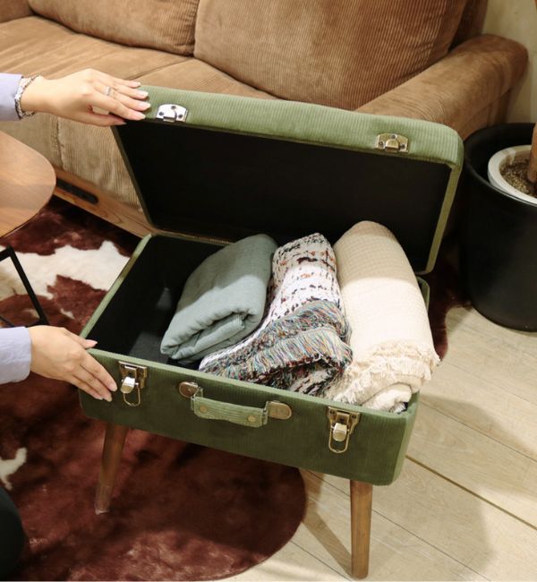 B-COMPANY「おしゃれに収納　Pickトランクスツール」|アート|