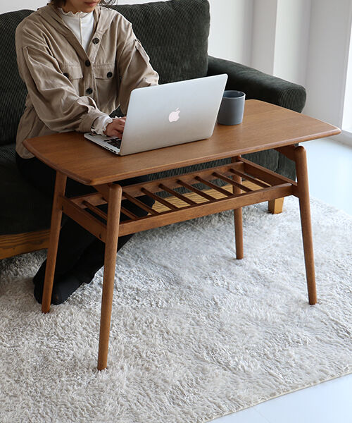  「高さ60cmのソファテーブル nortonハイテーブル」|ステーショナリー|