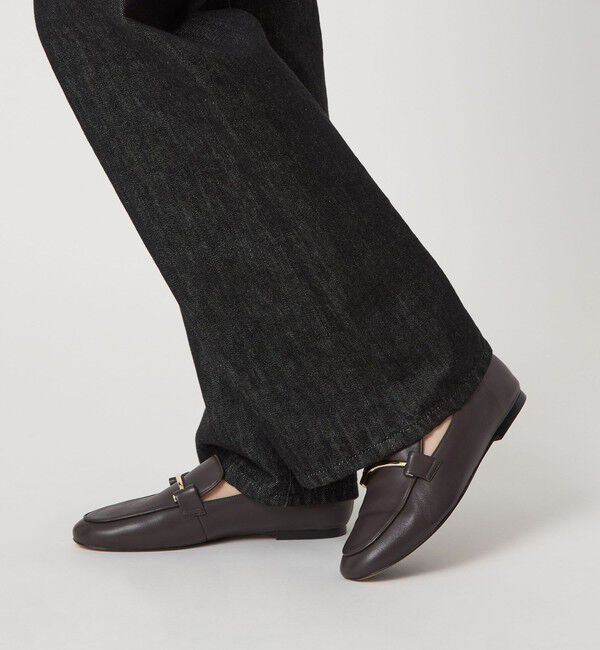 ODETTE E ODILE「メタルロッドローファーフラット10&uarr;」|ローファー|