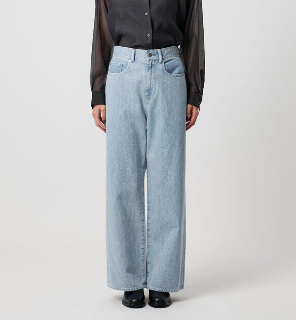 UNITED ARROWS「ルーズシルエット ストレート デニムパンツ」|デニム|