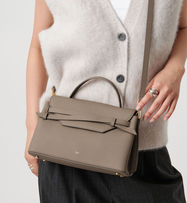 UNITED ARROWS「＜TOV＞MIMI バッグ BE/BL」|ハンドバッグ|