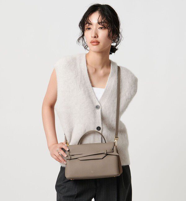 UNITED ARROWS「＜TOV＞MIMI バッグ BE/BL」|ハンドバッグ|