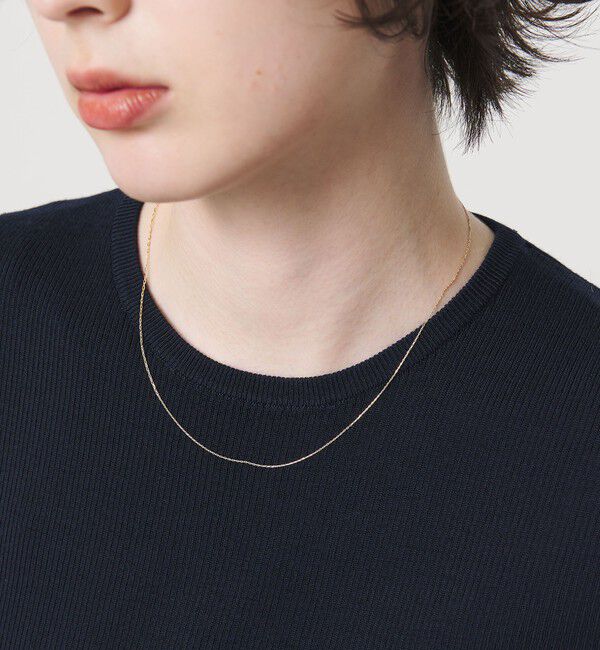 UNITED ARROWS「＜les bonbon＞K10 CMB チェーン ネックレス」|ネックレス|GOLD
