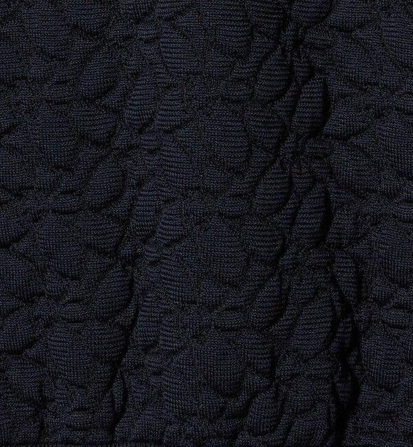 UNITED ARROWS「＜WRAPINKNOT＞フラワー キルト プルオーバー ニット」|ニット・セーター|