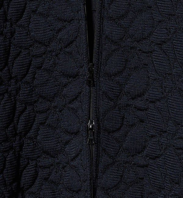 UNITED ARROWS「＜WRAPINKNOT＞フラワー キルト プルオーバー ニット」|ニット・セーター|