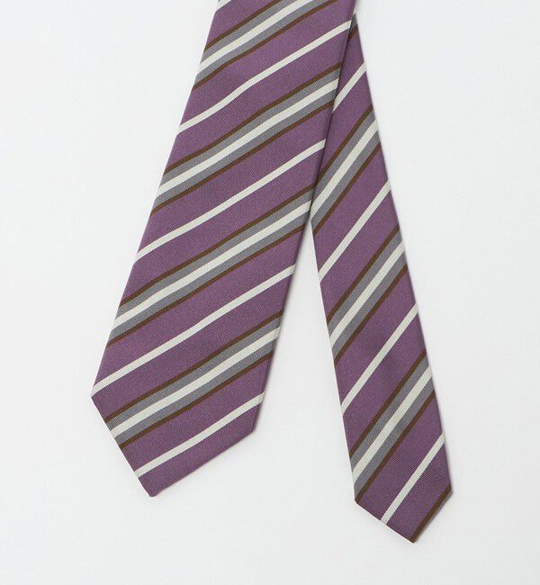 UNITED ARROWS「フォサッティ マルチストライプ ネクタイ」|ネクタイ・蝶ネクタイ|