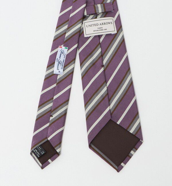 UNITED ARROWS「フォサッティ マルチストライプ ネクタイ」|ネクタイ・蝶ネクタイ|