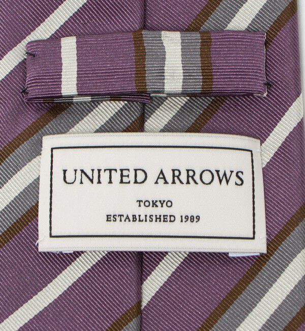 UNITED ARROWS「フォサッティ マルチストライプ ネクタイ」|ネクタイ・蝶ネクタイ|