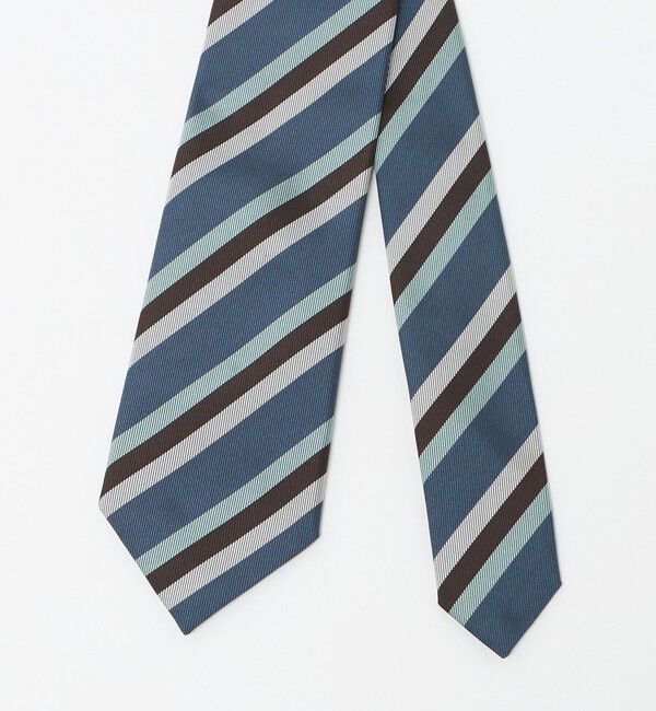 UNITED ARROWS「フォサッティ カラー レジメンタル ネクタイ」|ネクタイ・蝶ネクタイ|