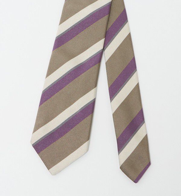 UNITED ARROWS「フォサッティ カラー レジメンタル ネクタイ」|ネクタイ・蝶ネクタイ|