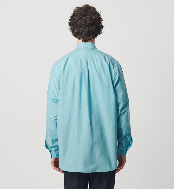 UNITED ARROWS「ヨネザワ シルクポプリン ボタンダウン シャツ「 SLOW &　」」|シャツ・ブラウス|