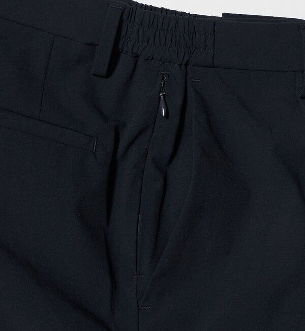 UNITED ARROWS「ウェザーコンフォート タフタ サイドシャーリング  スラックス 撥水 ストレッチ」|スラックス|