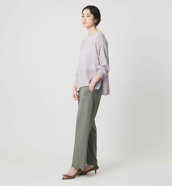 UNITED ARROWS「ペーパー プルオーバー ニット」|ニット・セーター|