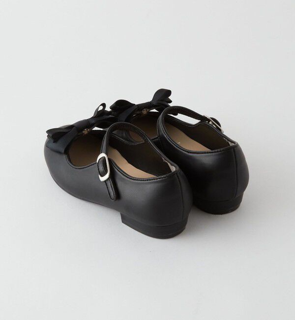 UNITED ARROWS green label relaxing「ストラップ リボン フラットシューズ 16.5-23cm」|ビジネス・ドレスシューズ|