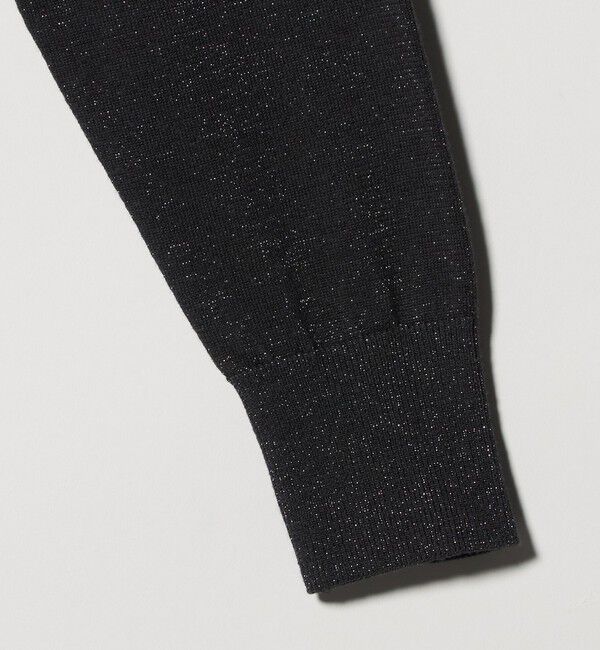 UNITED ARROWS green label relaxing「ラメ クルーネック ニット カーディガン」|カーディガン|