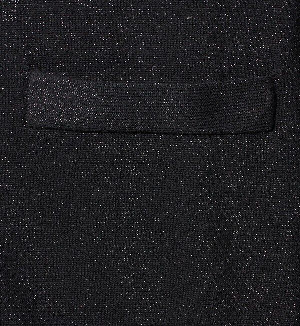 UNITED ARROWS green label relaxing「ラメ クルーネック ニット カーディガン」|カーディガン|