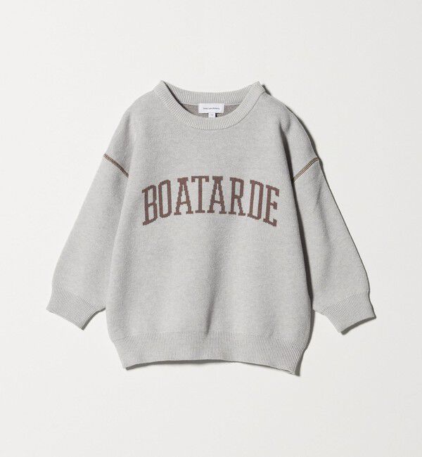 UNITED ARROWS green label relaxing「ロゴジャガード ニットプルオーバー / キッズ  100cm-160cm」|ニット・セーター|