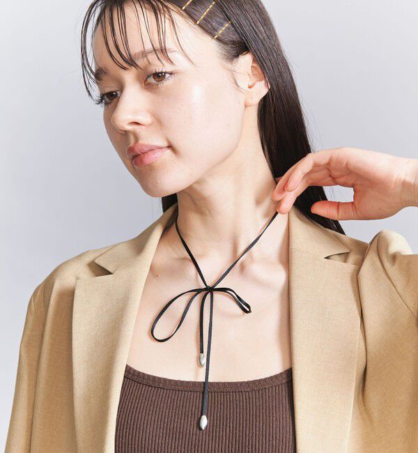 BEAUTY&YOUTH UNITED ARROWS「＜JAMIRAY＞Nuts シルクコード ネックレス」|ネックレス|