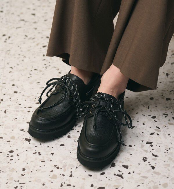 BEAUTY&YOUTH UNITED ARROWS「3WAY デッキシューズ ブラック」|デッキシューズ|