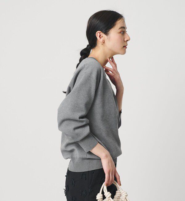 BEAUTY&YOUTH UNITED ARROWS「コットンブレンド Vネックニットプルオーバー ウォッシャブル」|ニット・セーター|