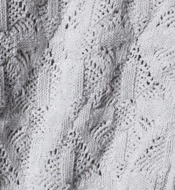 BEAUTY&YOUTH UNITED ARROWS「【WEB限定 Wardrobe DAILY MINIMAL】レース ジップカーディガン ウォッシャブル」|カーディガン|