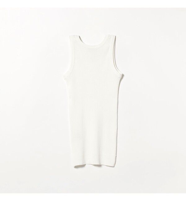 Demi-Luxe BEAMS 「AURALEE / GIZA HIGH GAUGE RIB KNIT TANK」|ニット・セーター|
