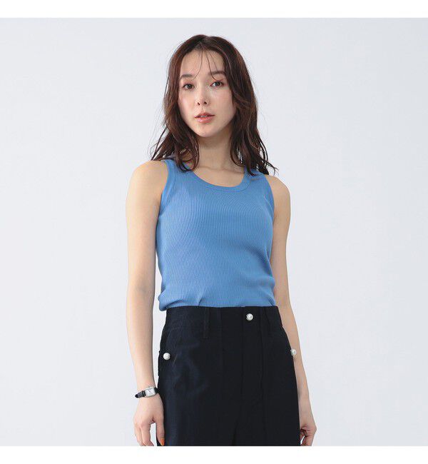 Demi-Luxe BEAMS 「AURALEE / GIZA HIGH GAUGE RIB KNIT TANK」|ニット・セーター|
