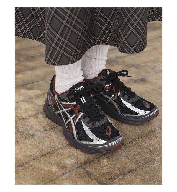 Ray BEAMS 「ASICS / JOG100S」|スニーカー|BLK/P.SLV