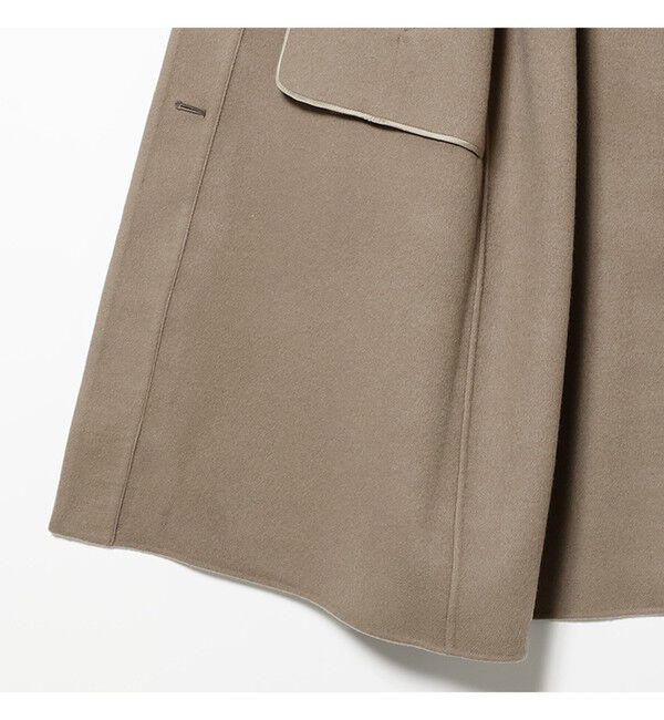 Demi-Luxe BEAMS 「リバー フーディーコート」|ダッフルコート|