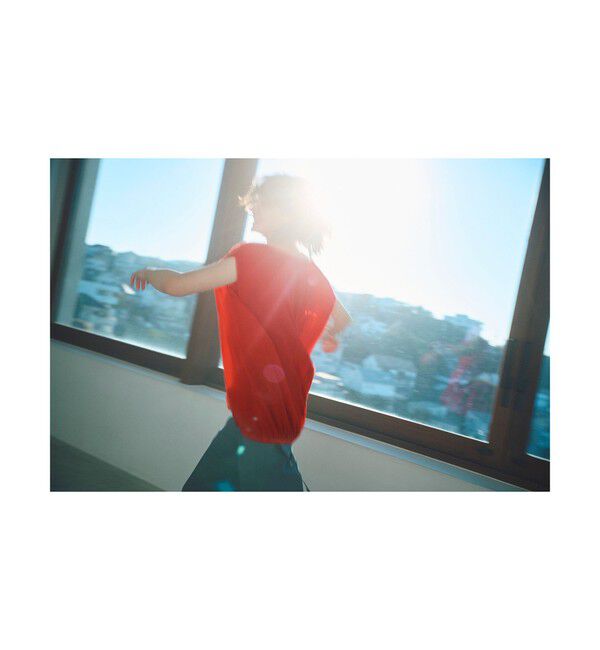 Demi-Luxe BEAMS 「AK+1 / リヨセル ギャザー プルオーバー」|シャツ・ブラウス|