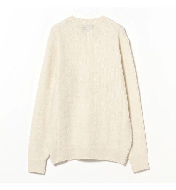 BEAMS PLUS「7ゲージ ガーター ステッチ クルーネック」|ニット・セーター|