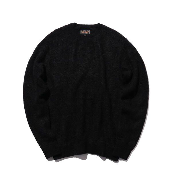 BEAMS PLUS「7ゲージ ガーター ステッチ クルーネック」|ニット・セーター|