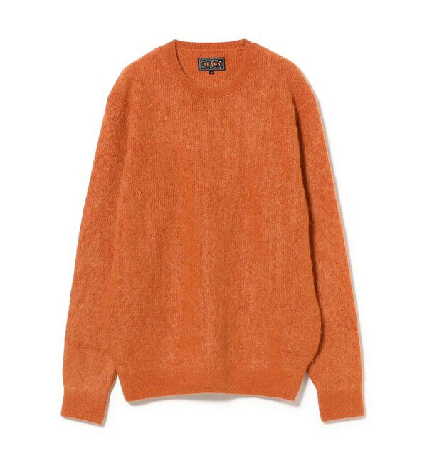 BEAMS PLUS「7ゲージ ガーター ステッチ クルーネック」|ニット・セーター|