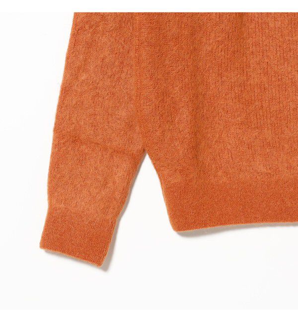 BEAMS PLUS「7ゲージ ガーター ステッチ クルーネック」|ニット・セーター|