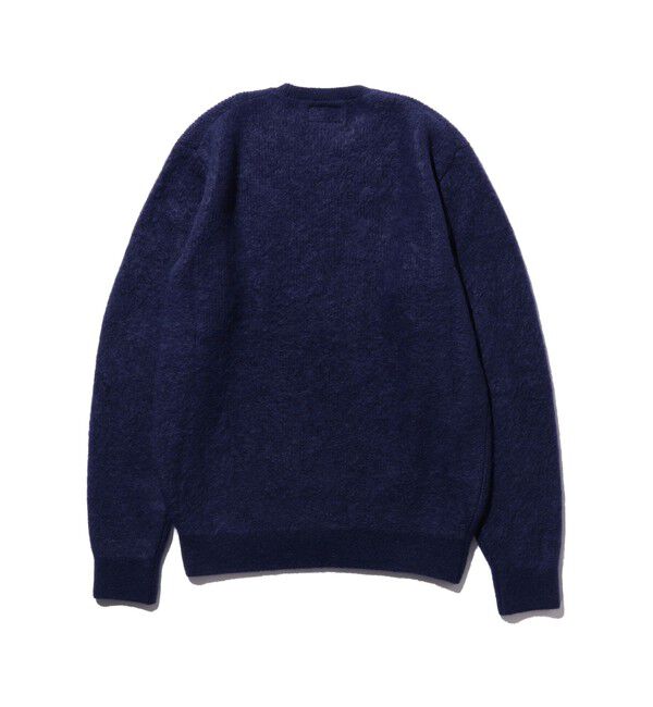 BEAMS PLUS「7ゲージ ガーター ステッチ クルーネック」|ニット・セーター|