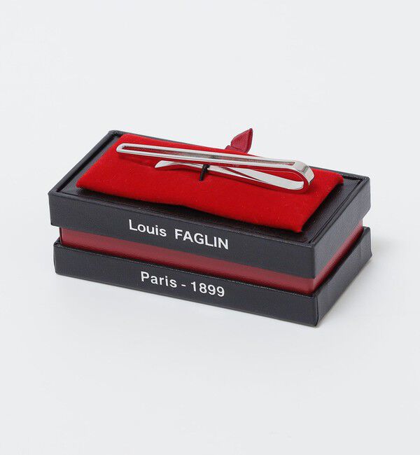 SHIPS「LOUIS FAGLIN: スクエア ネクタイピン」|ネクタイピン・カフスボタン|シルバー
