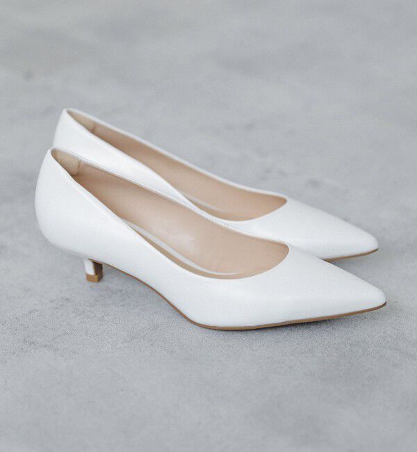 quaranciel「quaranciel: レザー ヒール パンプス」|パンプス|