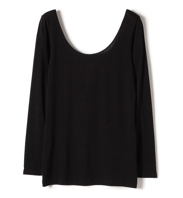 SHIPS Days「SACRE:ロング スリーブ」|インナー|ブラック