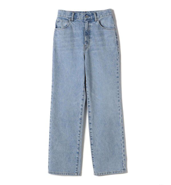 SHIPS for women「〈洗濯機可能〉ストレート フィット デニム パンツ」|デニム|