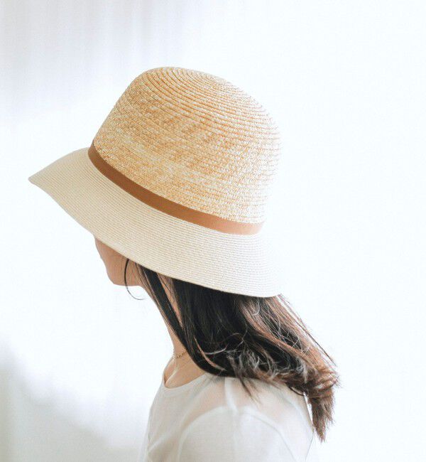 quaranciel「quaranciel: グログランベルト ペーパー ストロー ハット」|ハット|