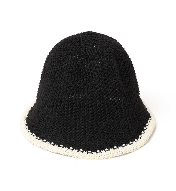 SHIPS any「SHIPS any: ライン サーモ ハット」|ハット|ブラック